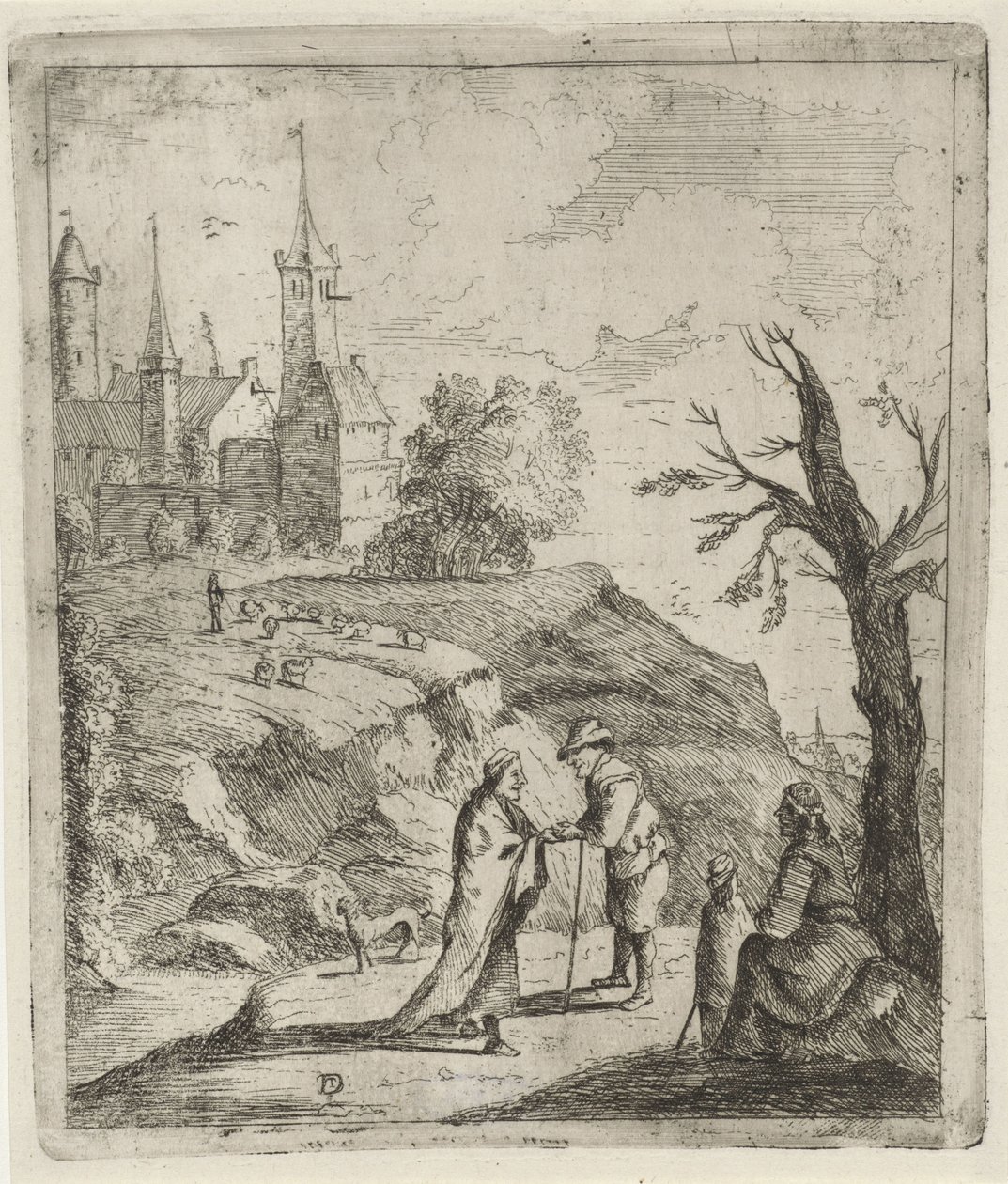 Landskab af David Teniers (II)