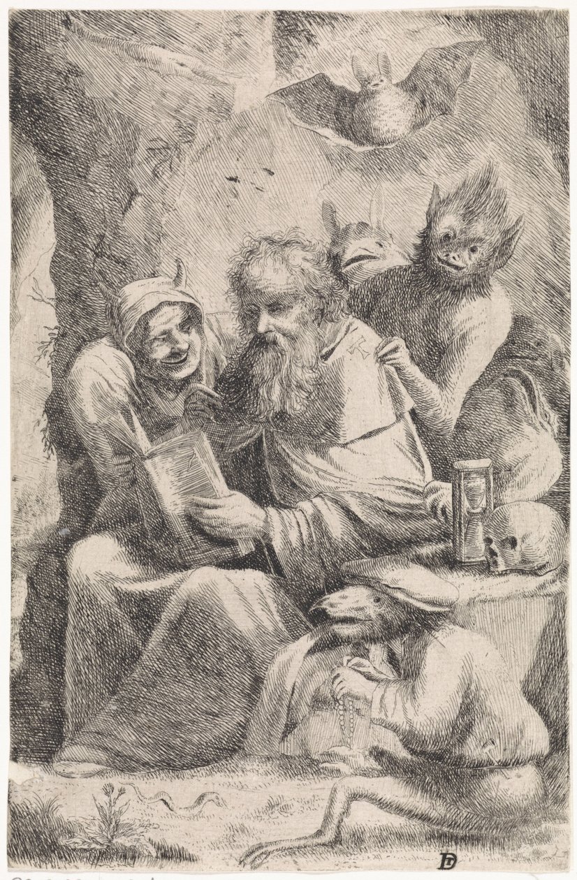 Andragende af Sankt Antonius af David Teniers (II)