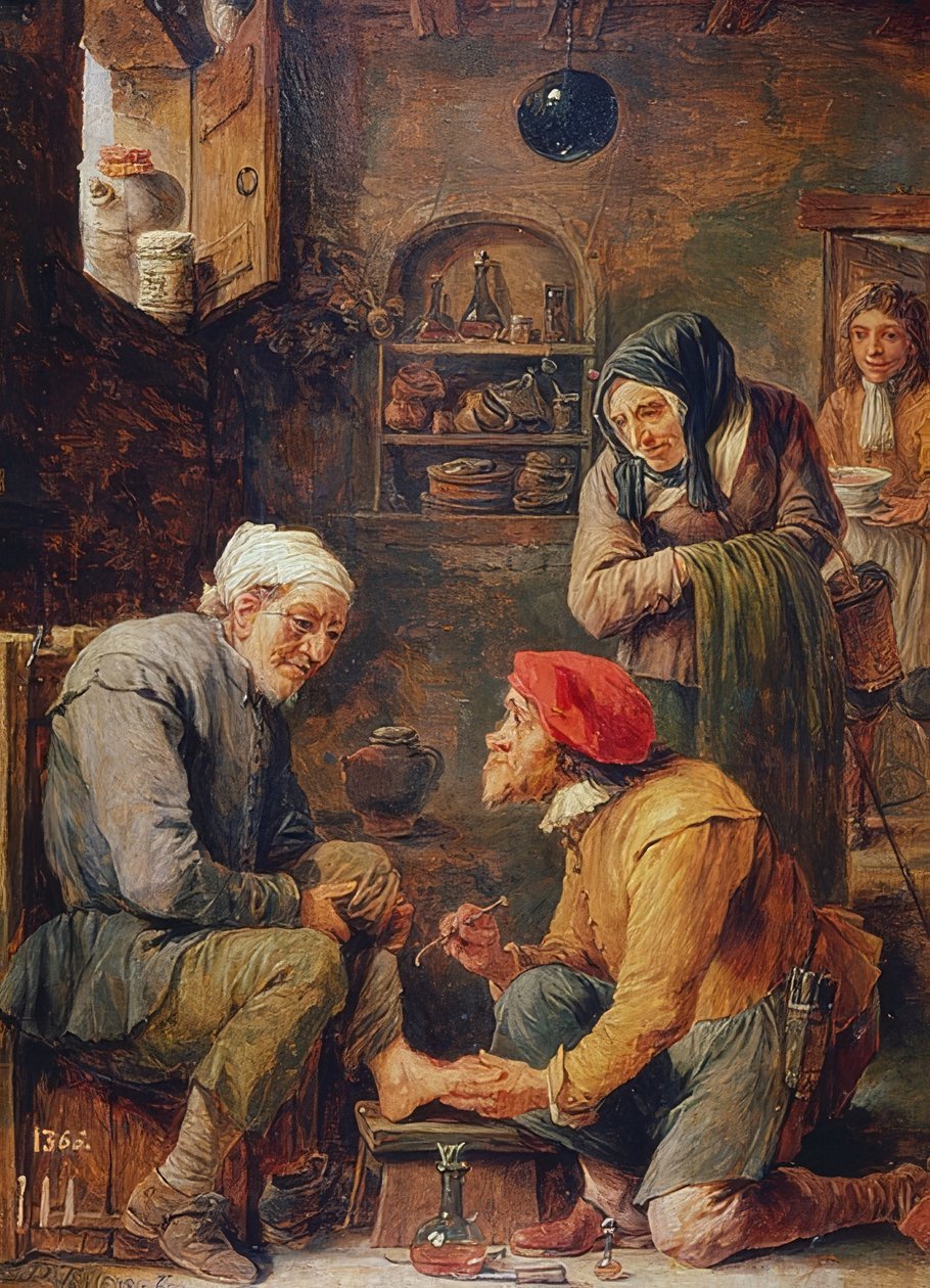 Kirurgi af David Teniers the Elder