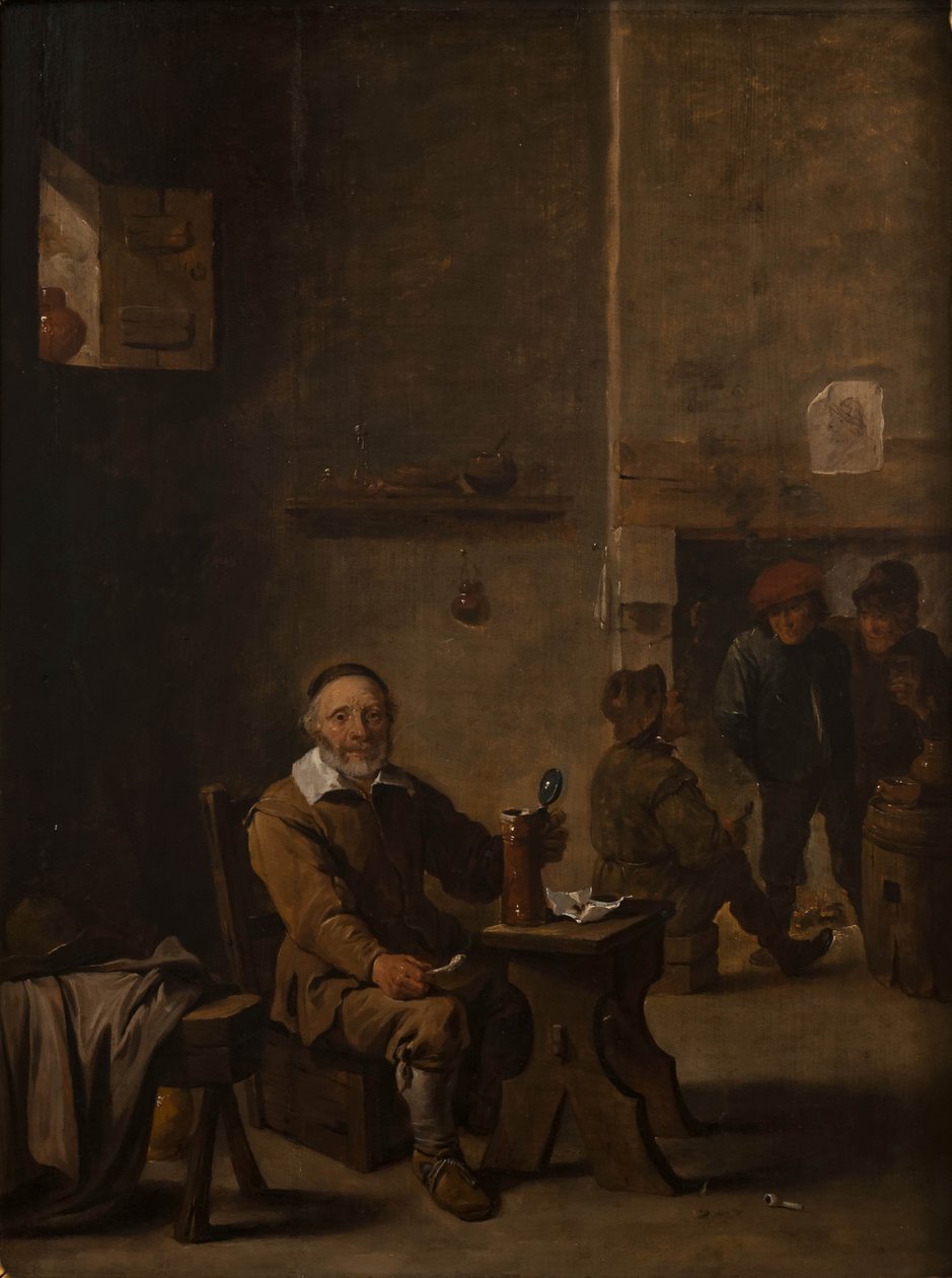 Drikkere af Teniers II (Galleria Borghese, inv. 291) af David Teniers the Younger