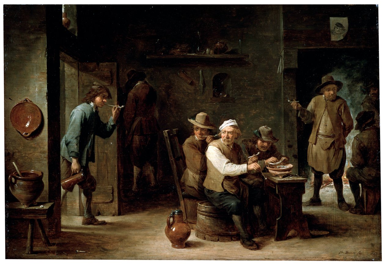 I et værtshus, 1640