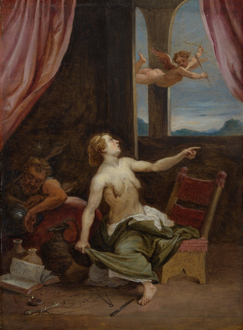 Alderdom på jagt efter ungdom, 1650