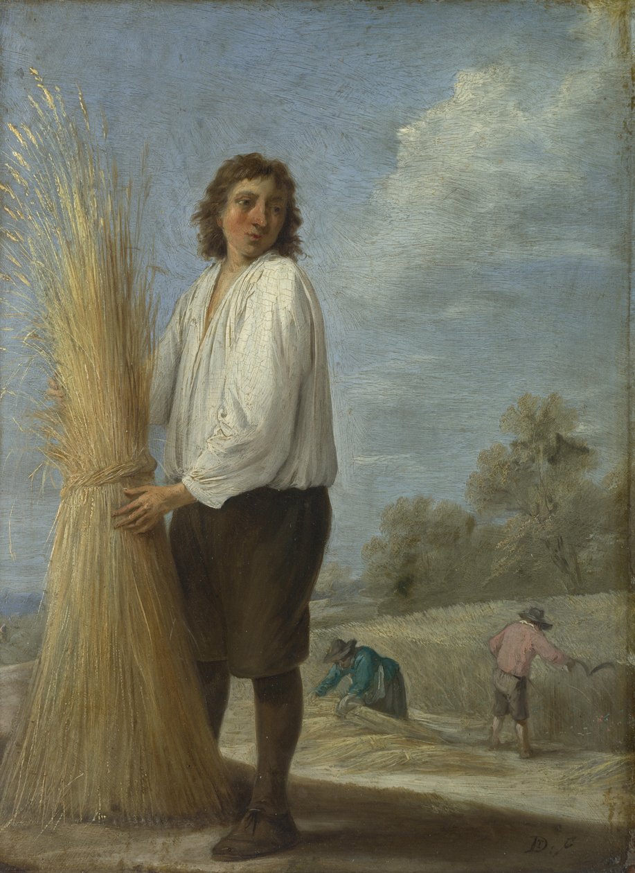 Sommer Fra serien De fire årstider, ca. 1644 af David Teniers the Younger