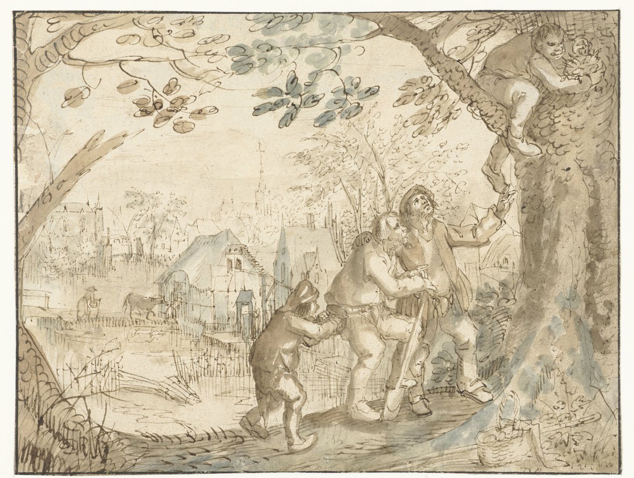 Fuglerederen De nestuithaler af David Vinckboons (I)