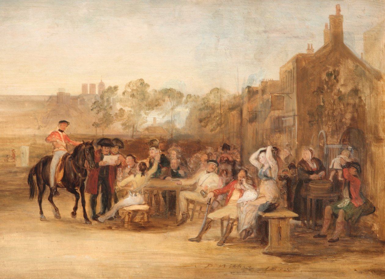 Chelsea Pensionister læser Waterloo Despatch, 1819 af David Wilkie