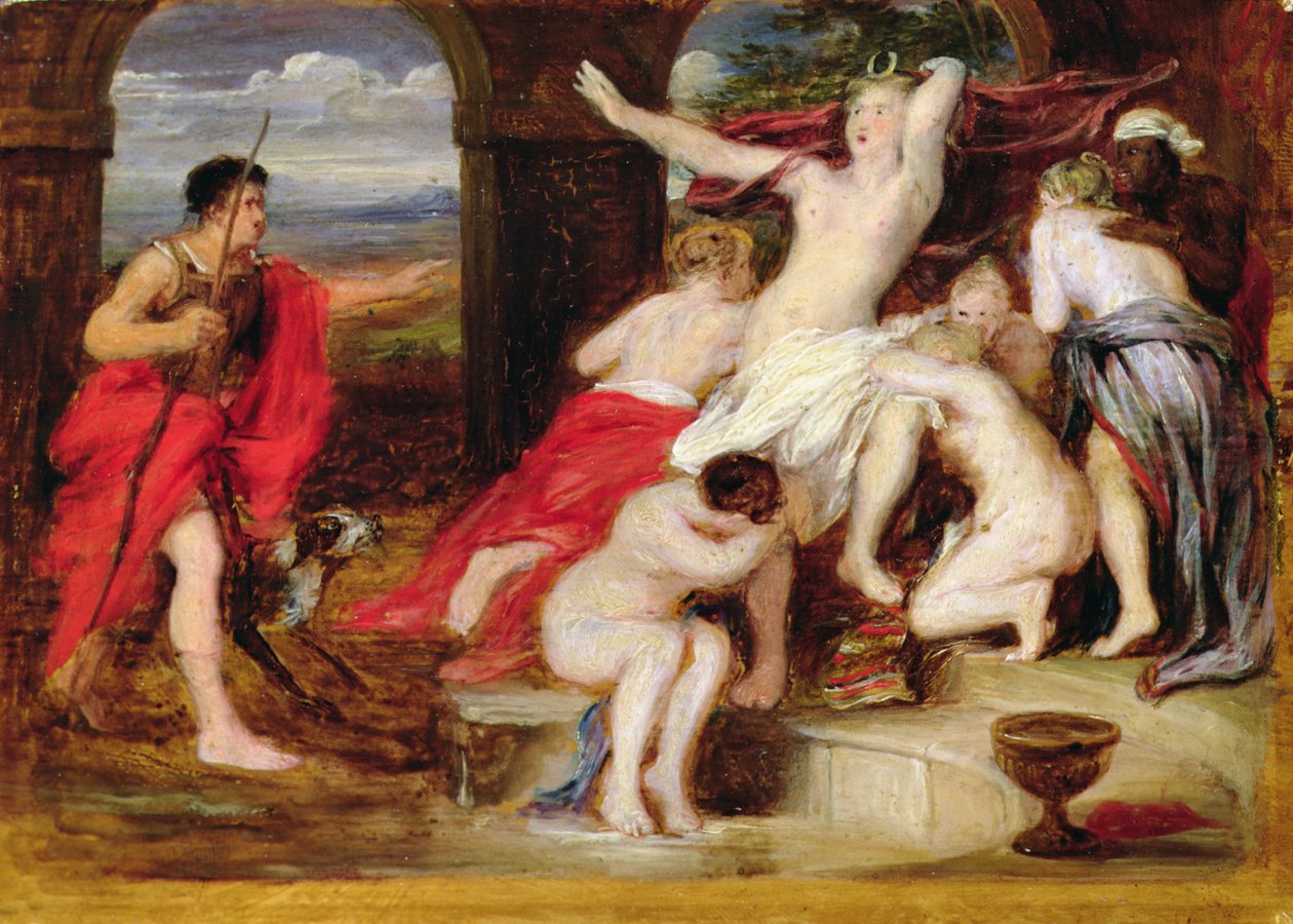 Diana og Actaeon af David Wilkie