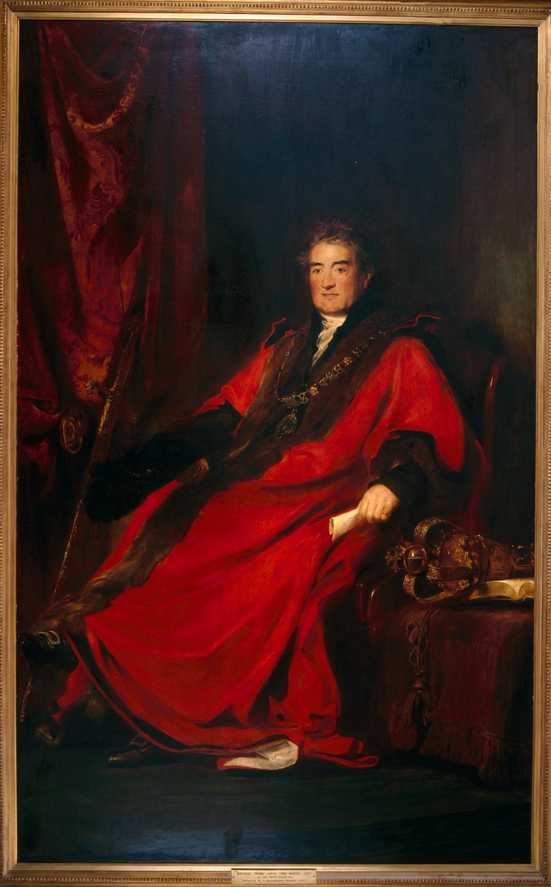 Matthias Prime Lukas, overborgmester 1827 og præsident for St. Bartholomew