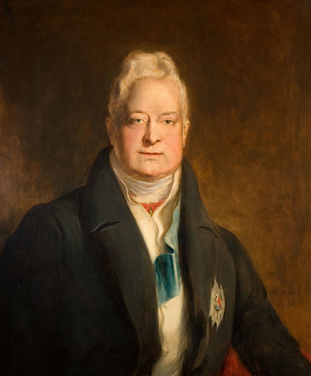 Portræt af kong William den fjerde 1765-1837, 1838. af David Wilkie