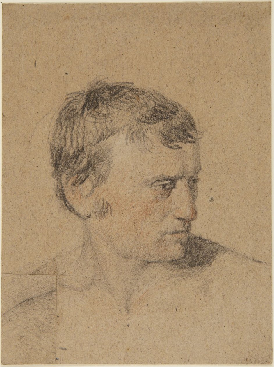 Studie til kong Alfred i kohyrdens hytte af David Wilkie