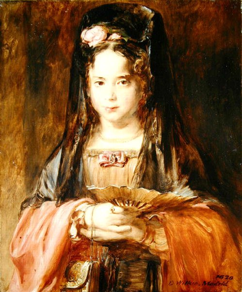 Den spanske pige af David Wilkie