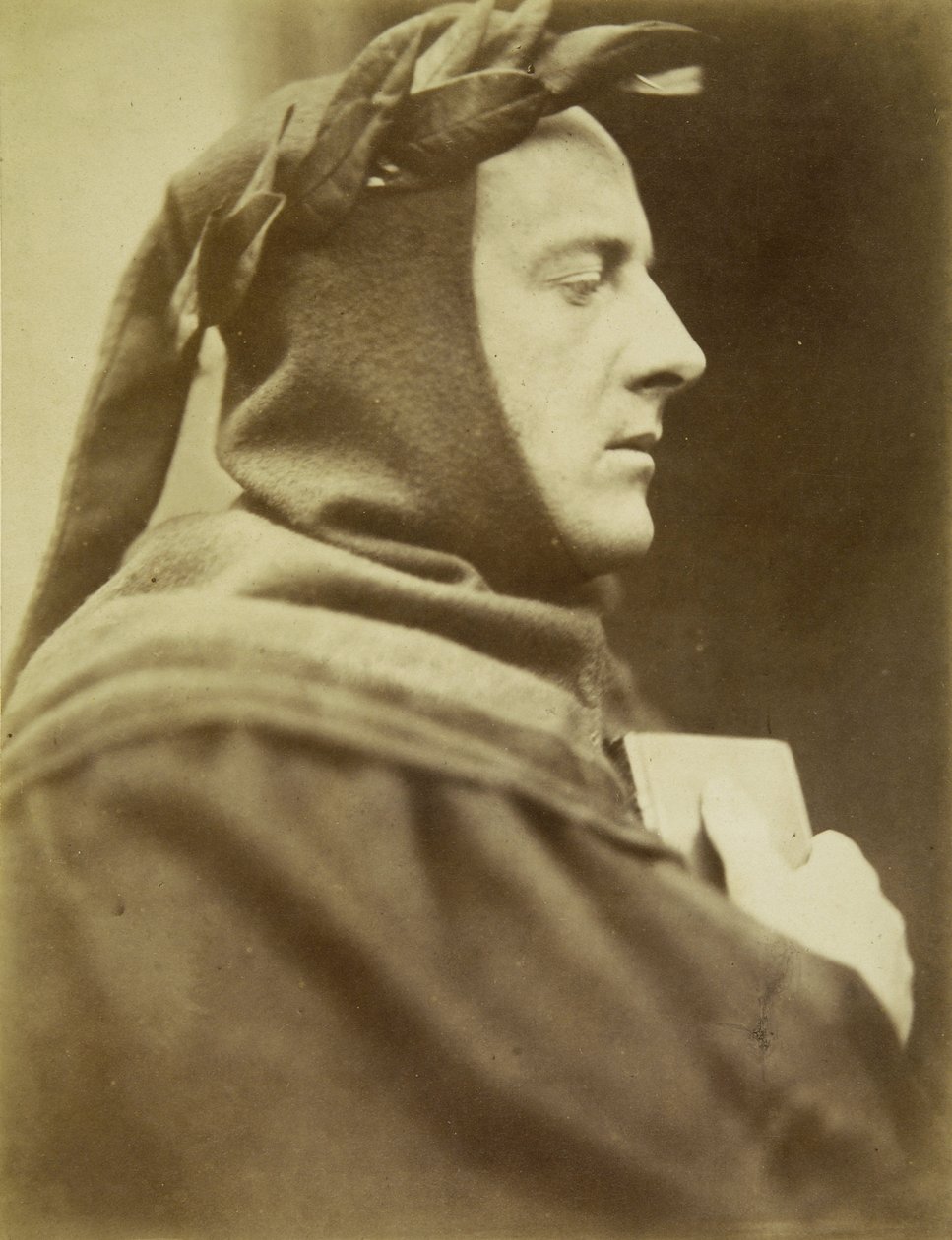Prærafaelit: John Everett Millais (1829-1896) som Dante par Wynfield, David Wilkie (1837-1887) af David Wilkie Wynfield
