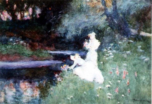 En sommeraften af David Woodlock