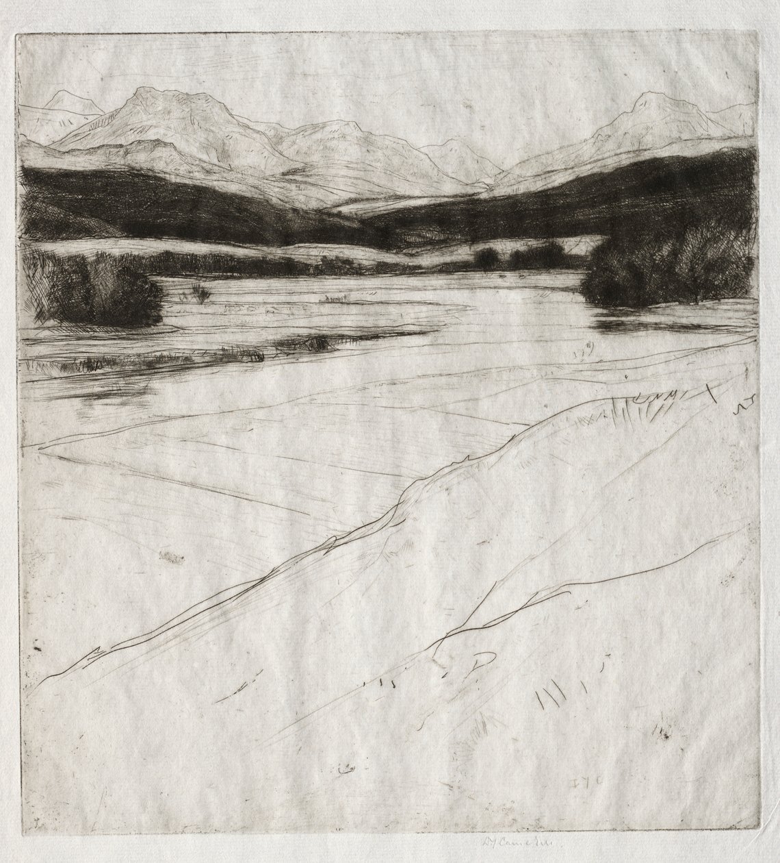 Hills of Tulloch af David Young Cameron