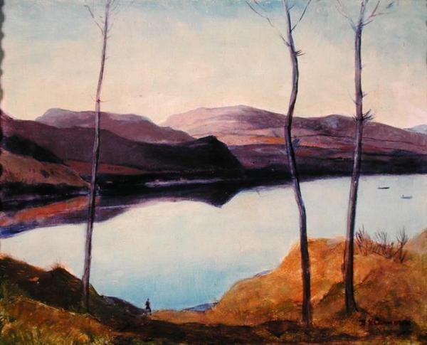 Loch Ness, ca. 1910 af David Young Cameron