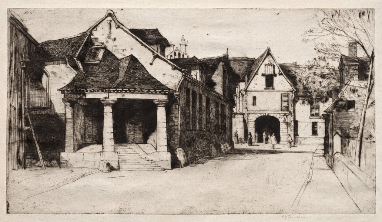 Det gamle museum, Beauvais af David Young Cameron