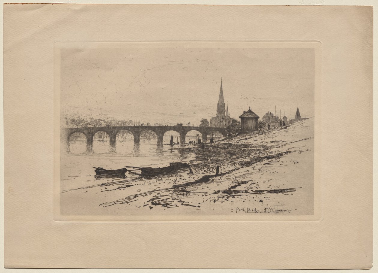 Perth Bridge af David Young Cameron