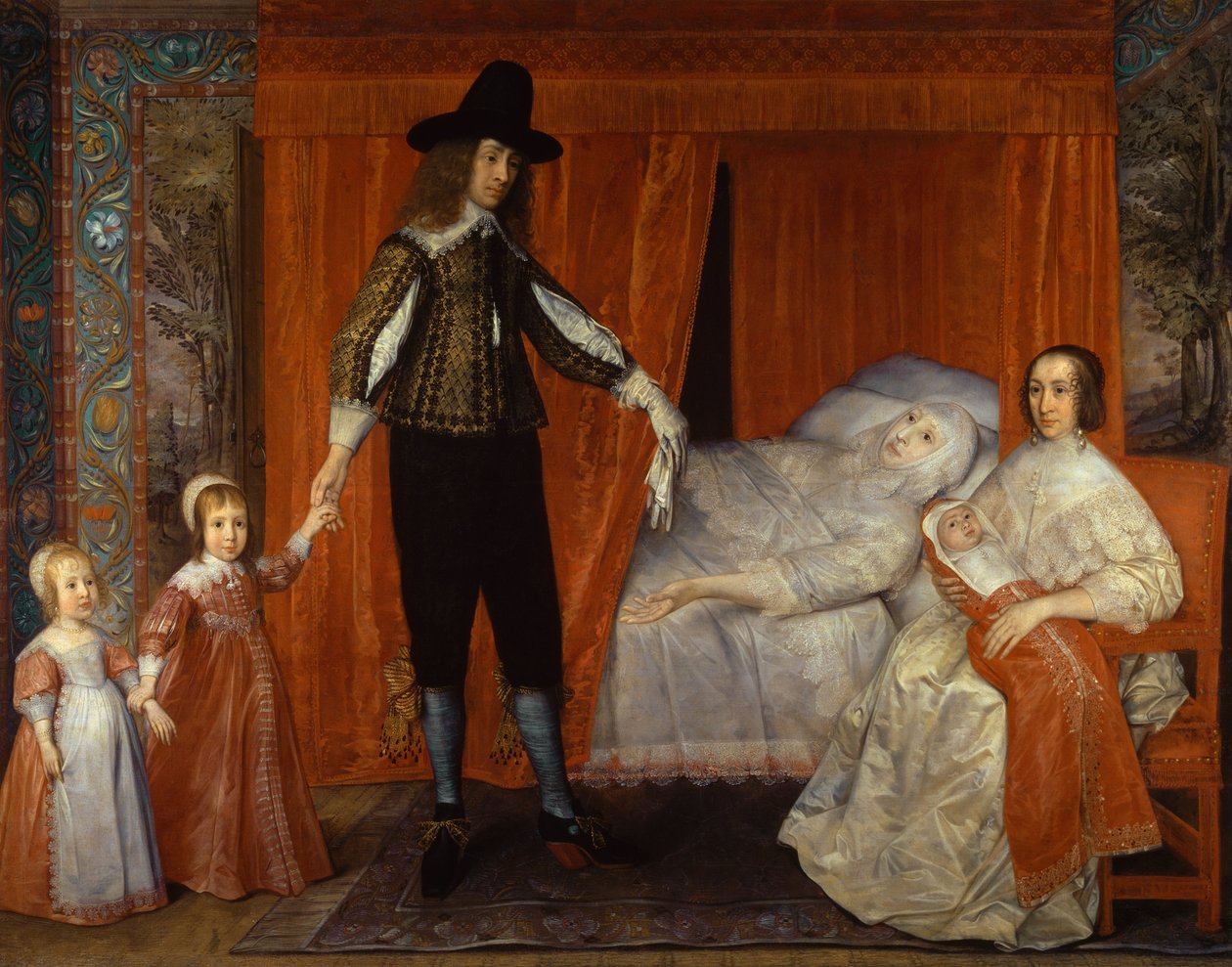 Familien Saltonstall af David Des Granges