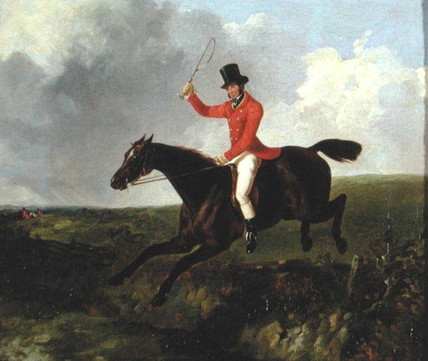 Robert Gilbert, Master of the York Hounds (olie på lærred) af David of York Dalby