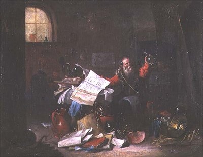 Alkymisten af David the Elder Teniers
