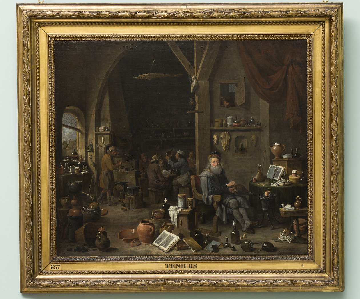 En alkymist, senere 1670