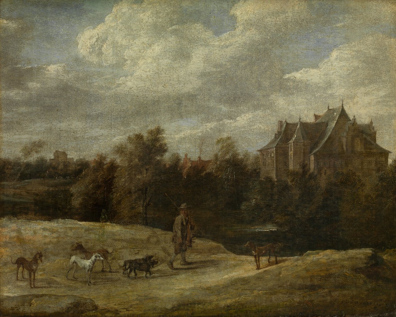 Vender tilbage fra jagten af David the Younger Teniers