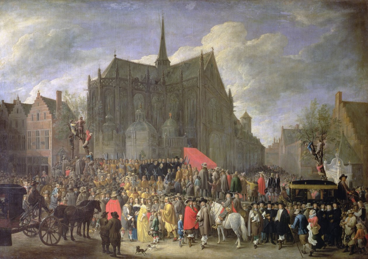 Skydning af fuglene, 1652 af David Teniers the Younger