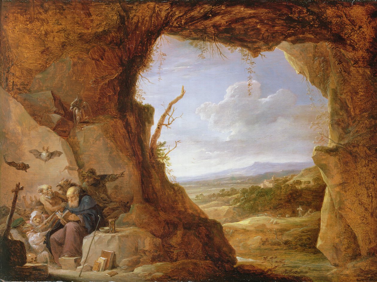 Sankt Anthonys fristelse af David Teniers the Younger