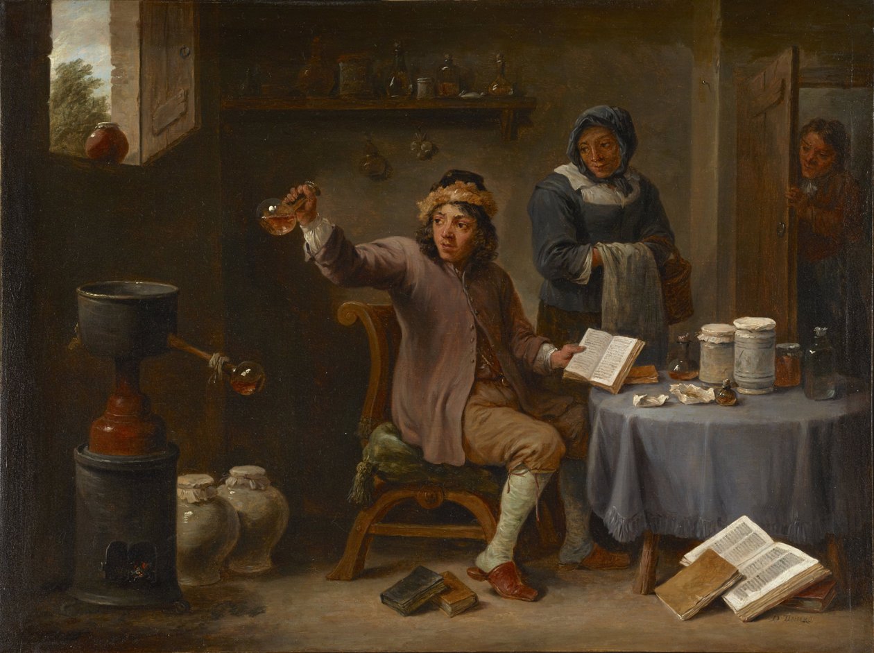Lægebesøget af David Teniers the Younger