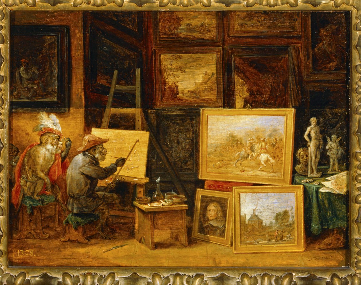 Abemaleren ... af David the Younger Teniers