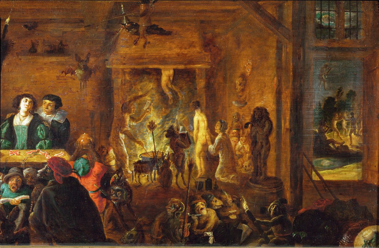 Heksenes sabbat af David the Younger Teniers