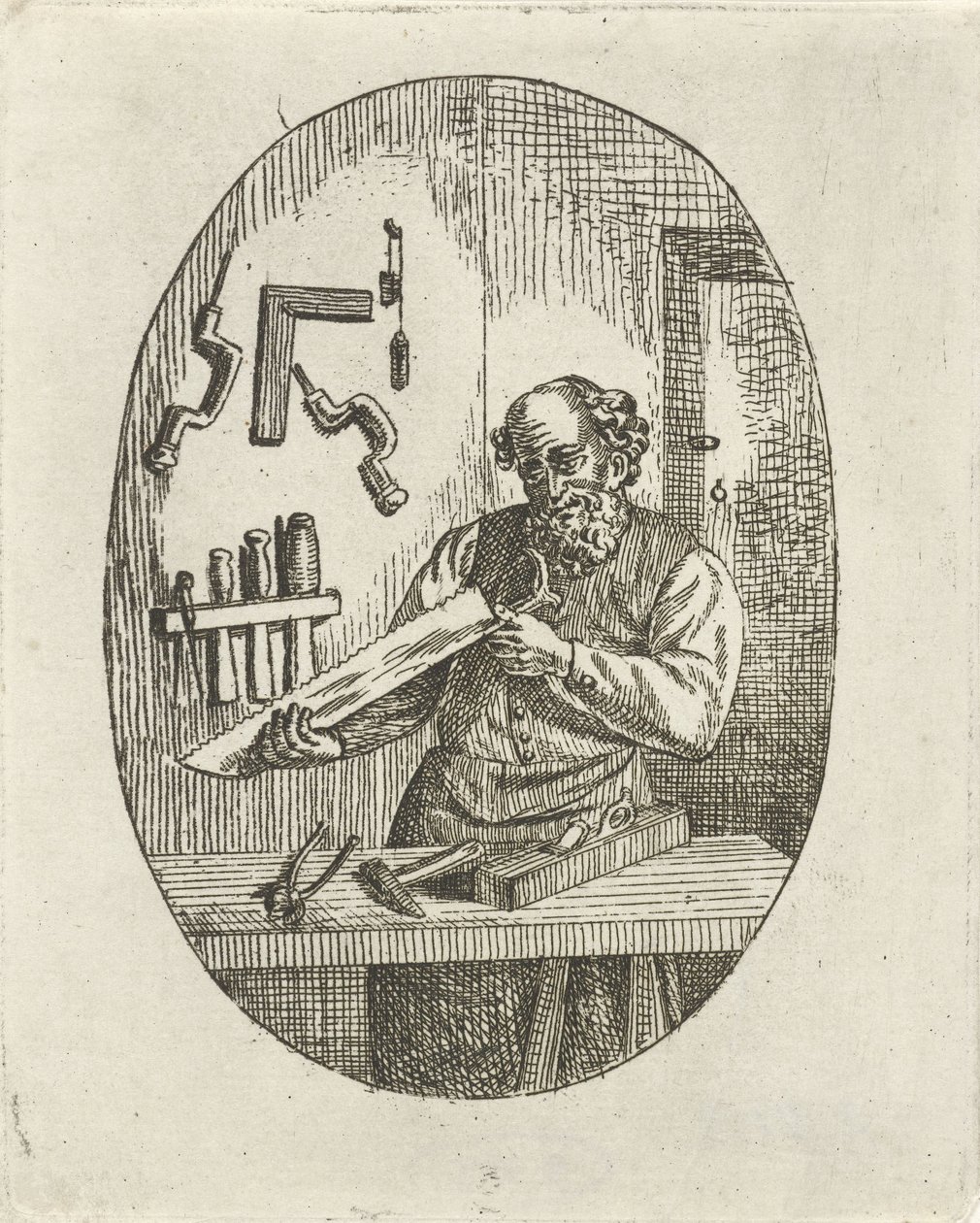 Timmerman af David van der Kellen