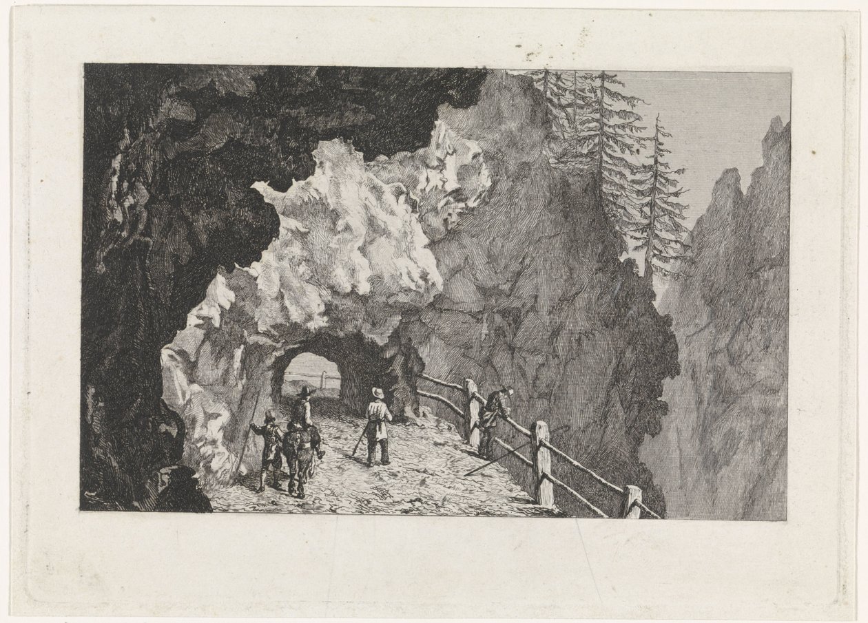 Passage i klipperne af David van der Kellen