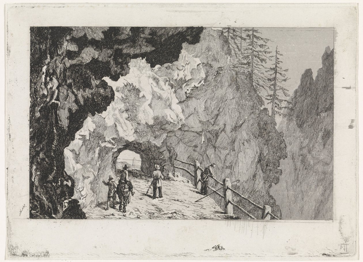 Passage i klipperne af David van der Kellen