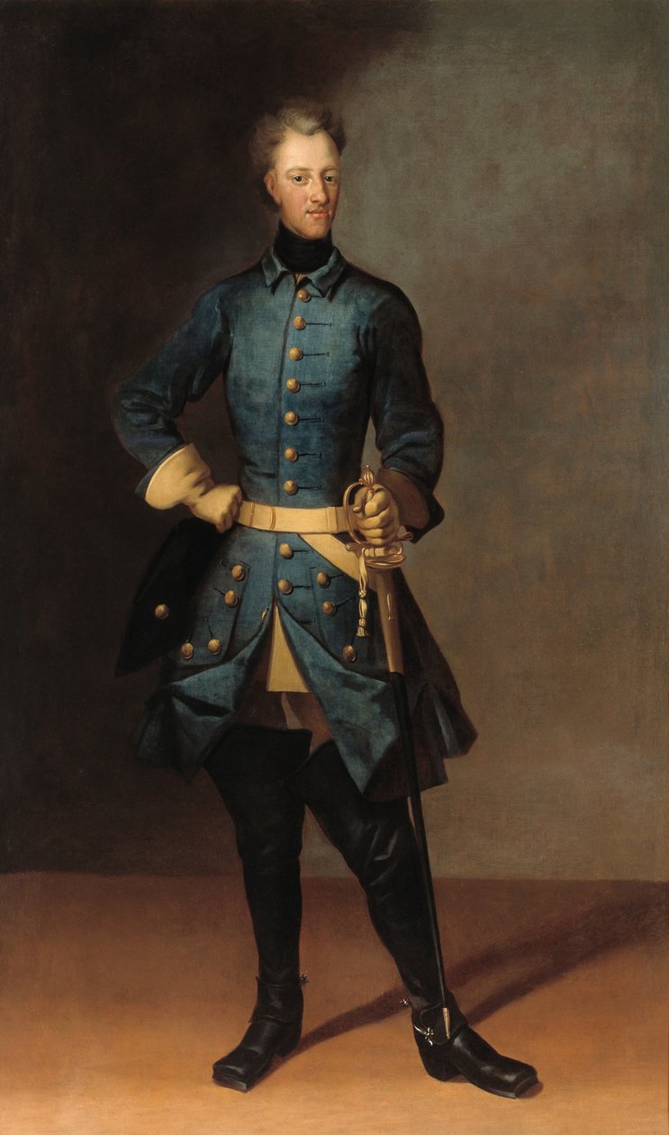Christian 4. (1682-1718), konge af Sverige af David von Krafft