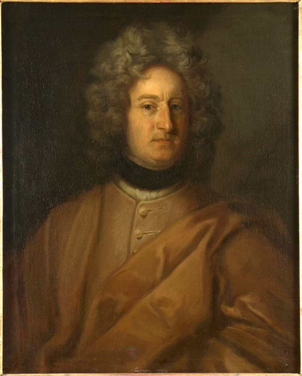 Christopher Polhammar (Pohlem), savant, opfinder og svensk industrimand - Portræt af Christopher Polhem (1661-1751), af Krafft, David, von (1655-1724). Olie på lærred. Mål: 78x63,5 cm. Stockholms nationalmuseum af David von Krafft