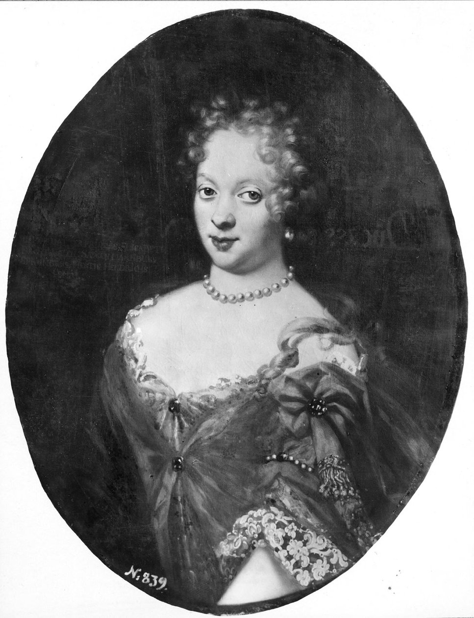 Elisabeth, 1668–1738, prinsesse af Mecklenburg-Güstrow af David von Krafft