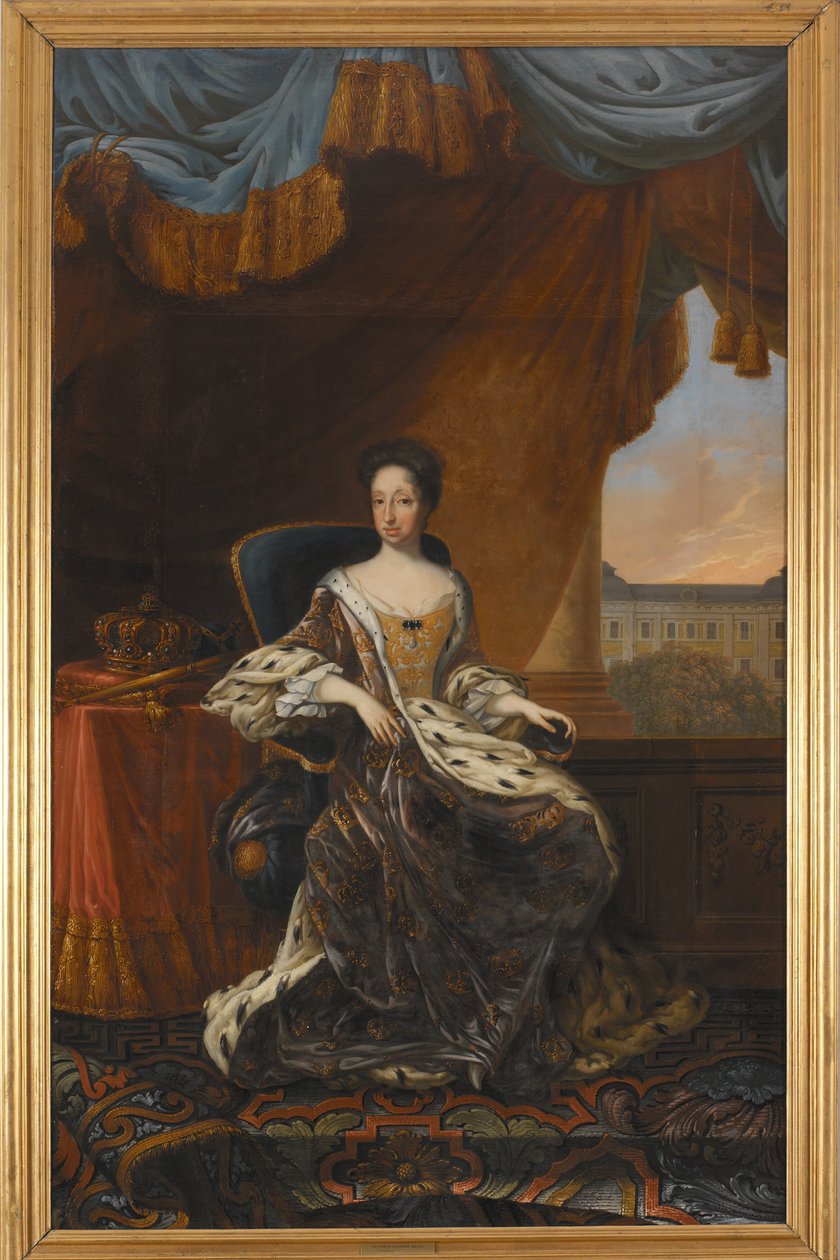Hedvig Eleonora, 1636-1715, dronning af Sverige af David von Krafft