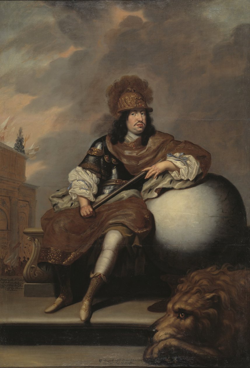 Karl 10. Gustav, 1622-1660, konge af Sverige, pfalzgreve af Zweibrücken af David von Krafft
