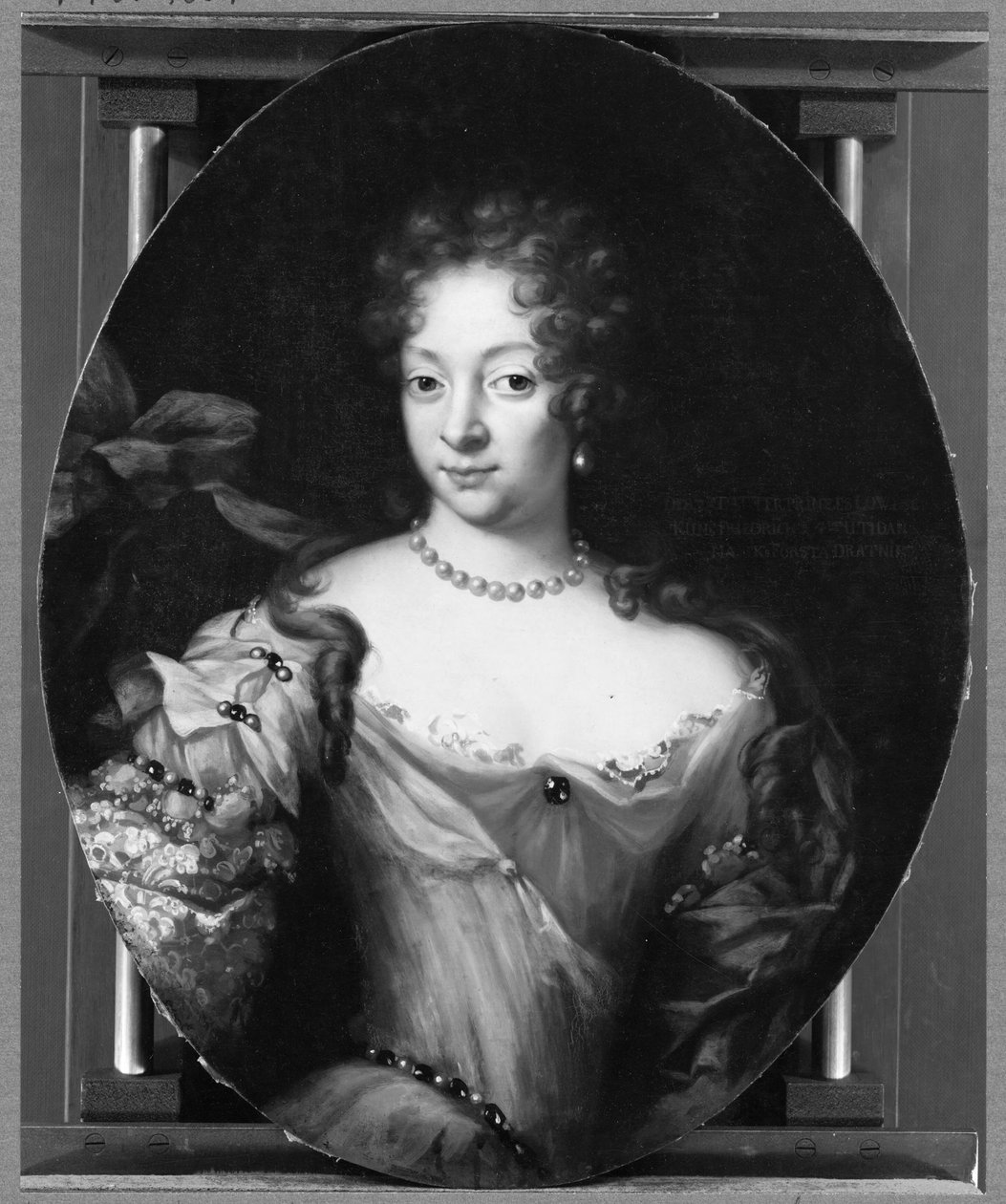 Lovisa, 1667-1722, prinsesse af Mecklenburg-Güstrow, dronning af Danmark af David von Krafft