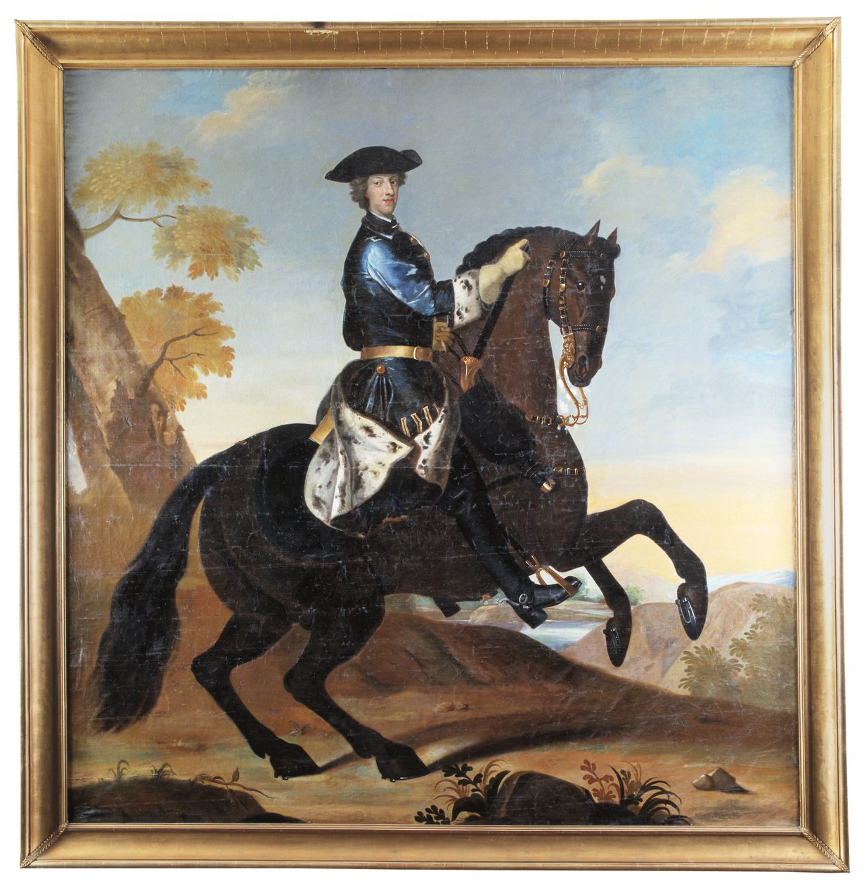 Porträt, Reiter af David von Krafft