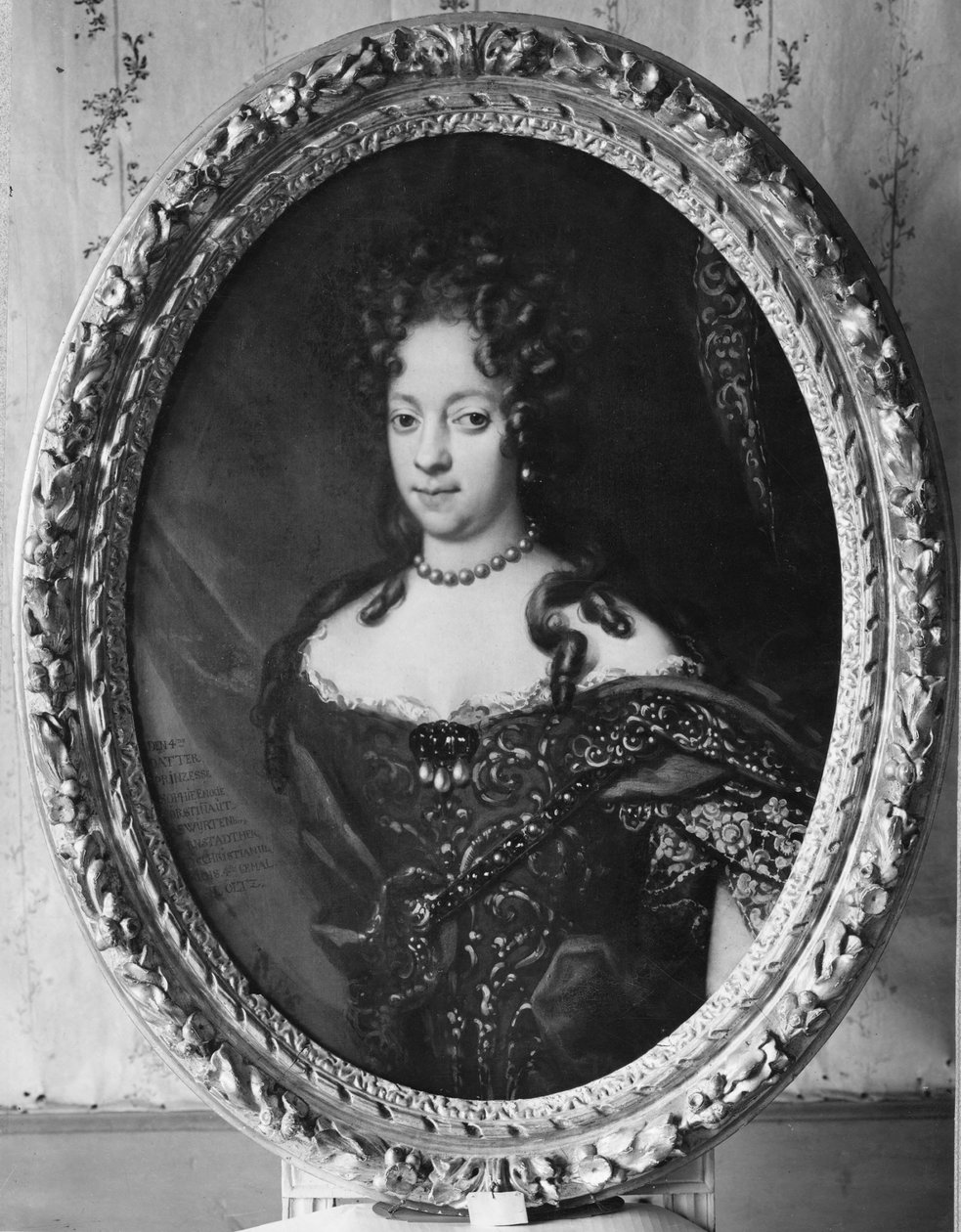 Sofia, 1662-1738, prinsesse af Mecklenburg-Güstrow, hertuginde af Württemberg-Bernstadt af David von Krafft