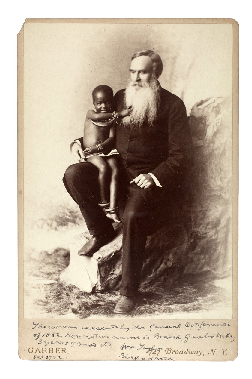 Biskop Taylor og Bralah, New York, 1892 (gelatinesølvtryk) af Davis Garber