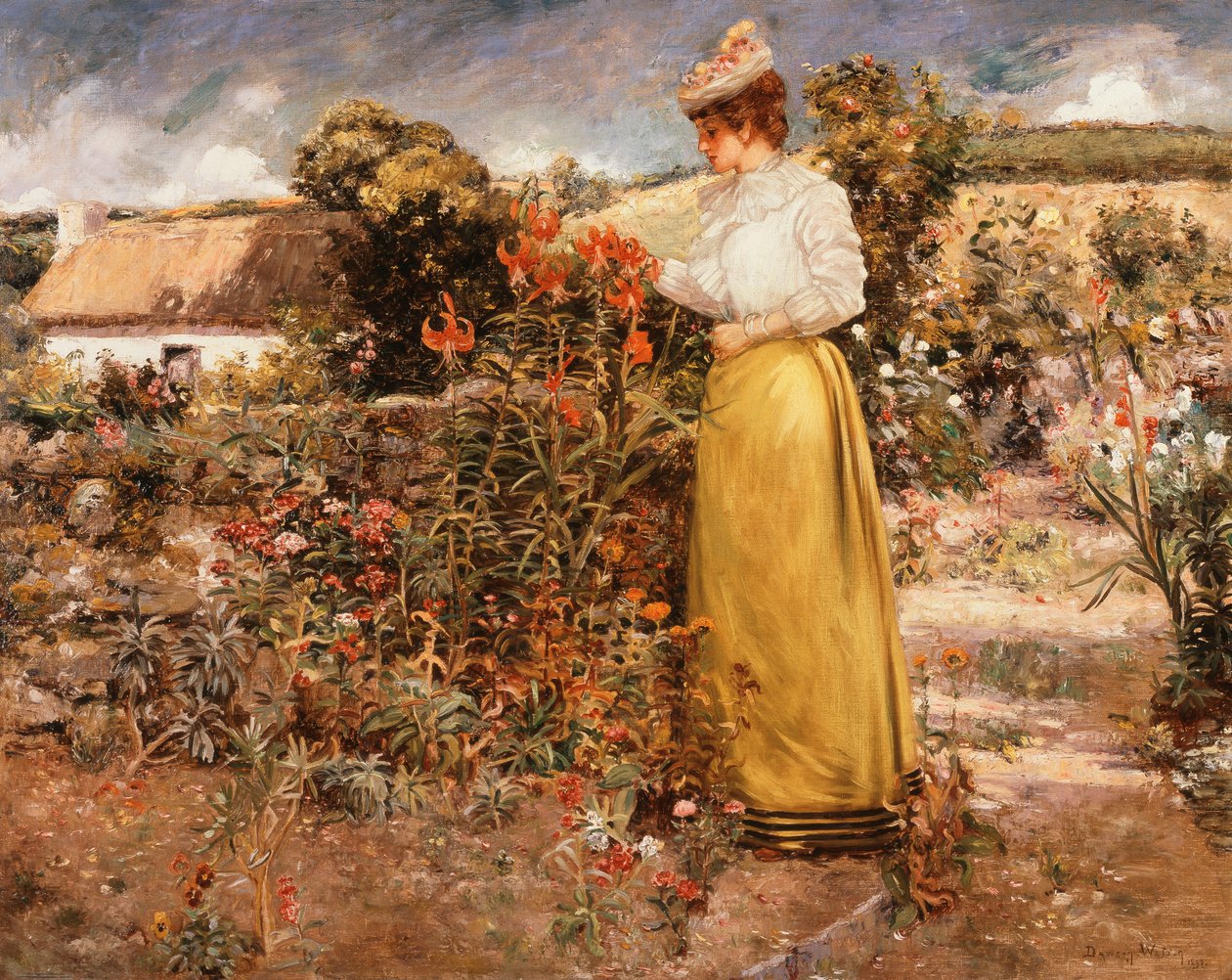Blandt blomsterne, Giverny af Dawson Dawson Watson