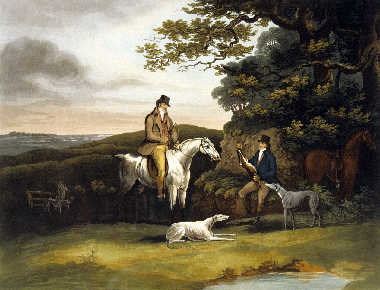 Coursing, plade 3, graveret af R.G. Reeve af Dean Snr. (after) Wolstenholme