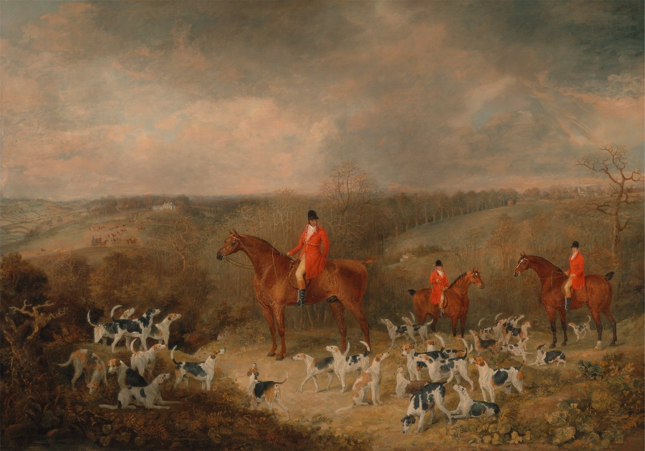 Lord Glamis og hans Hjortehunde af Dean Wolstenholme