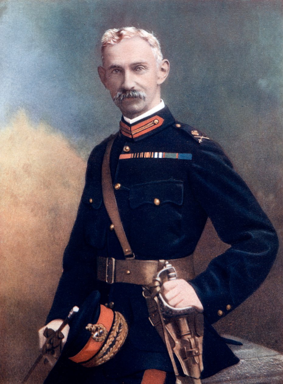 Generalmajor G Barton, kommanderende for 6. infanteribrigade, 1902 af Debenham and Smith