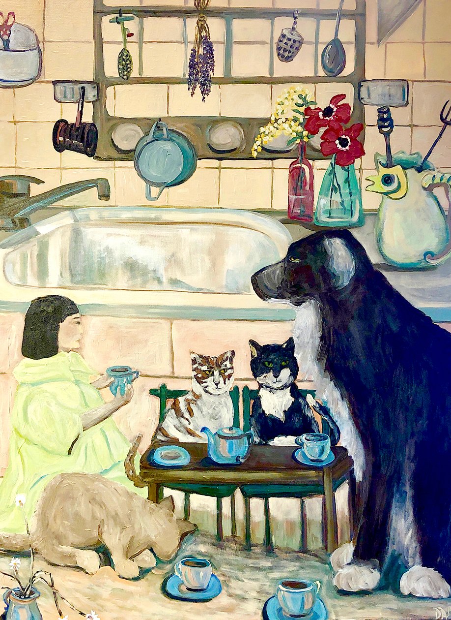Antik te, 2016 af Deborah Eve Alastra