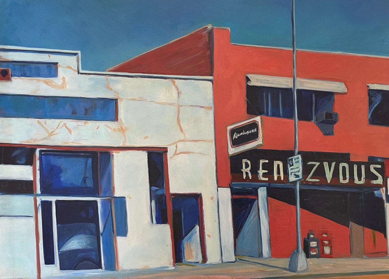 Rendezvous, 2004 (maleri) af Deborah Stevenson