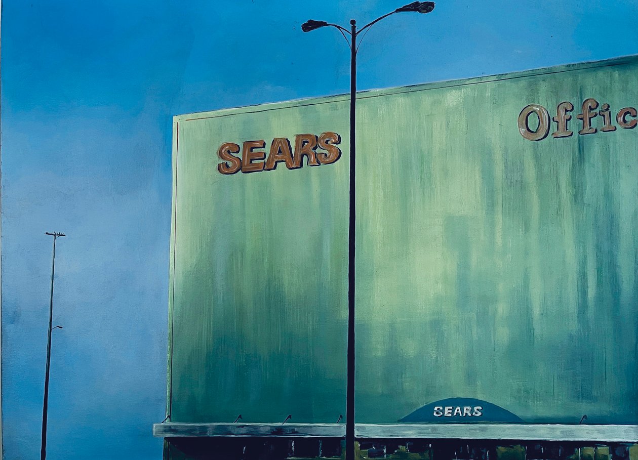 Sears, 2003 (olie på lærred) af Deborah Stevenson