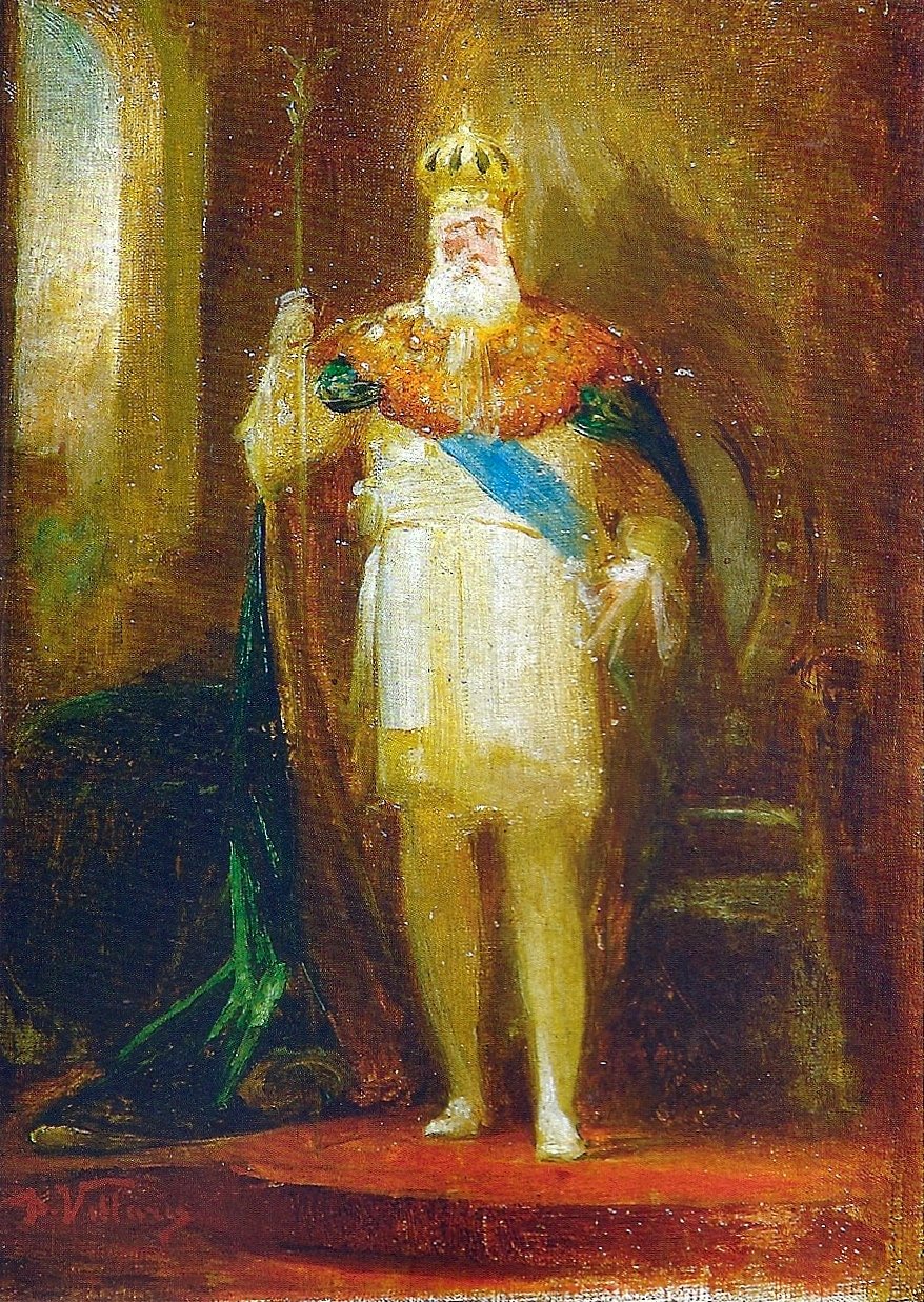 Pedro II i Brasilien af Decio Villares